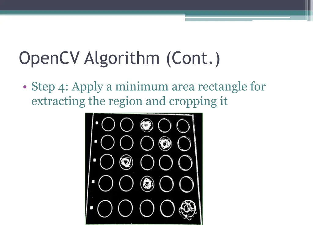 opencv algorithm cont 2