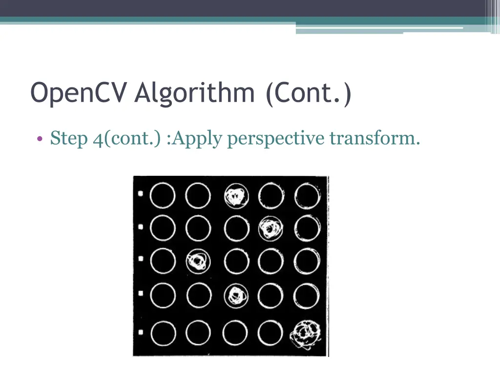 opencv algorithm cont 3