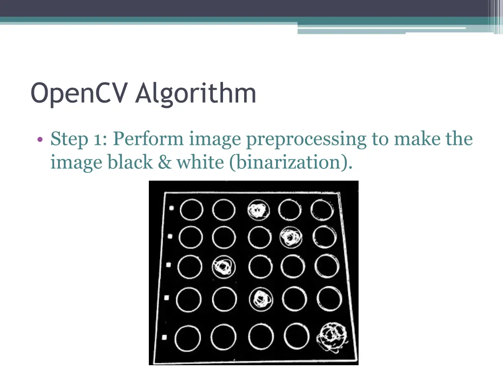 opencv algorithm