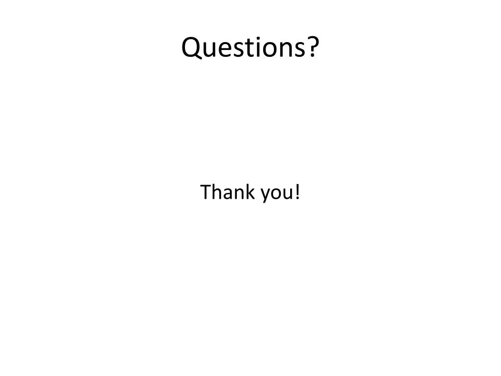 questions