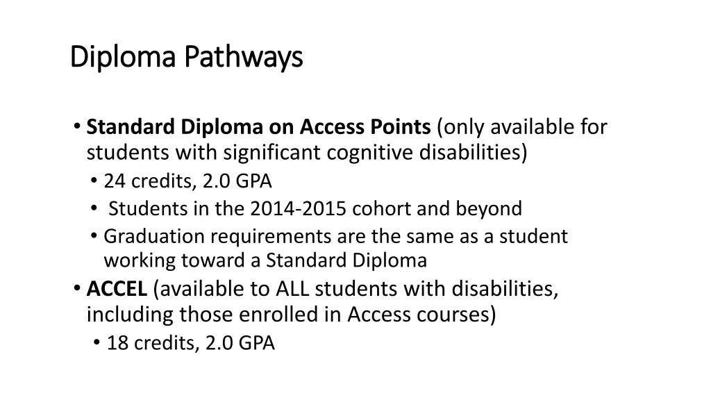diploma pathways diploma pathways 1