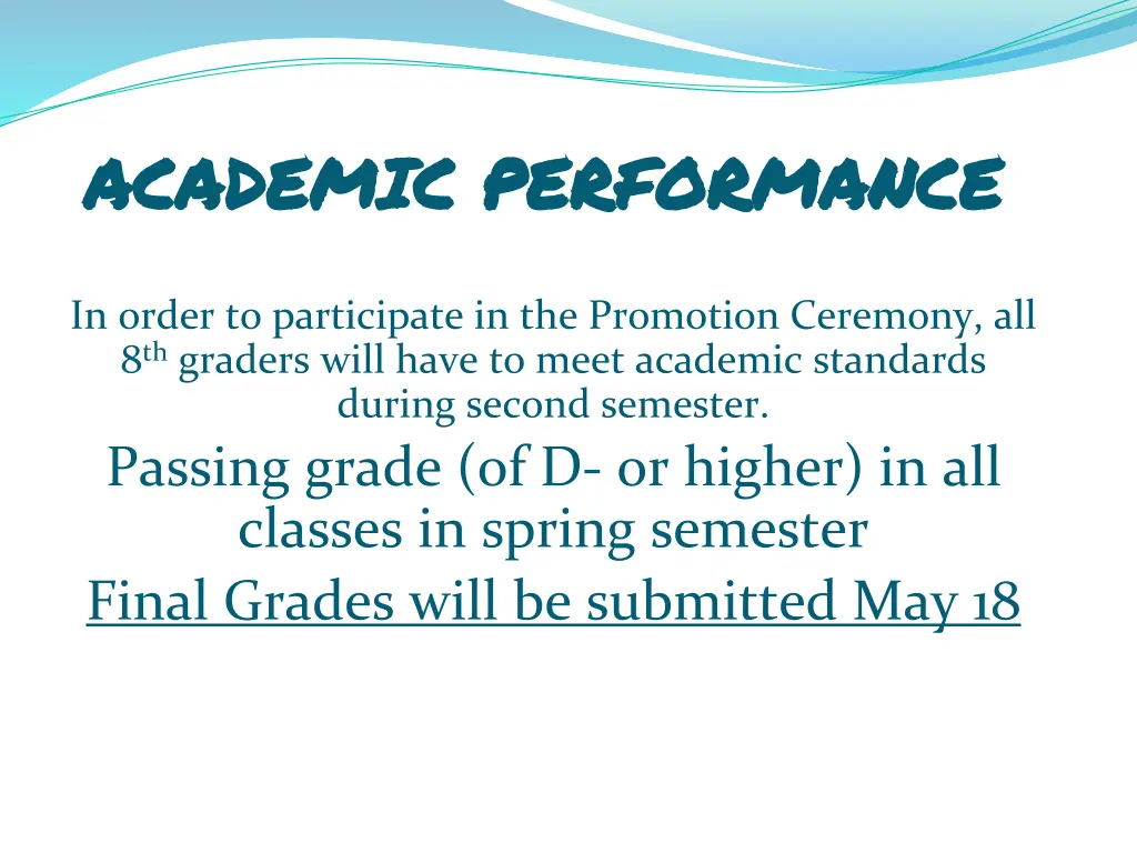 academic performance academic performance