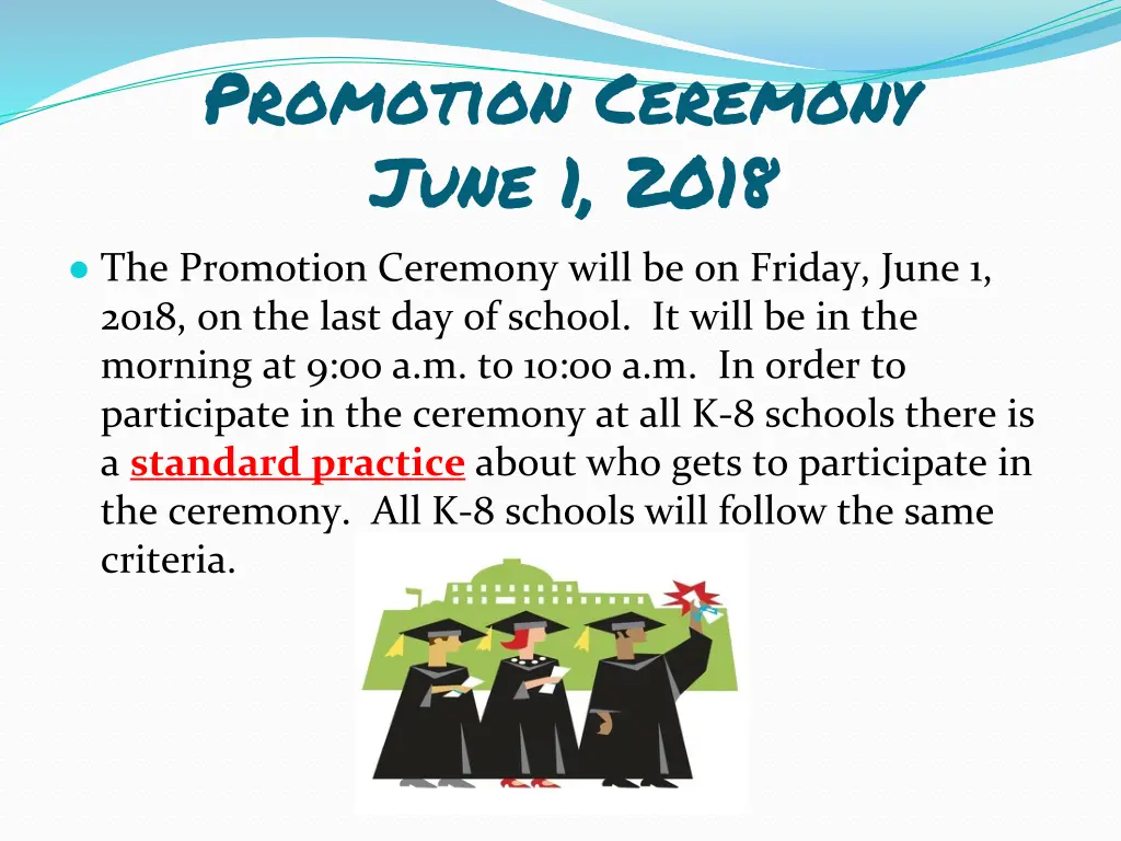 promotion ceremony june 1 2018
