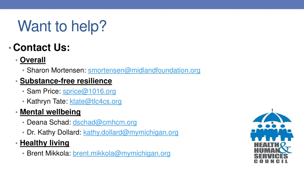 want to help