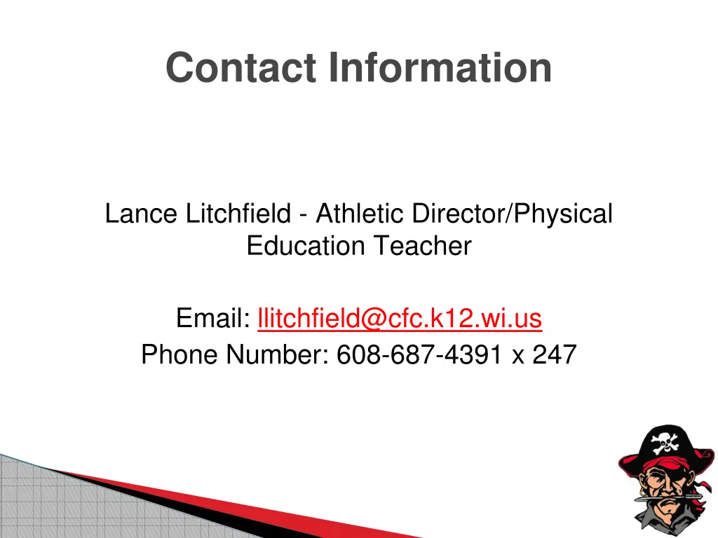 contact information