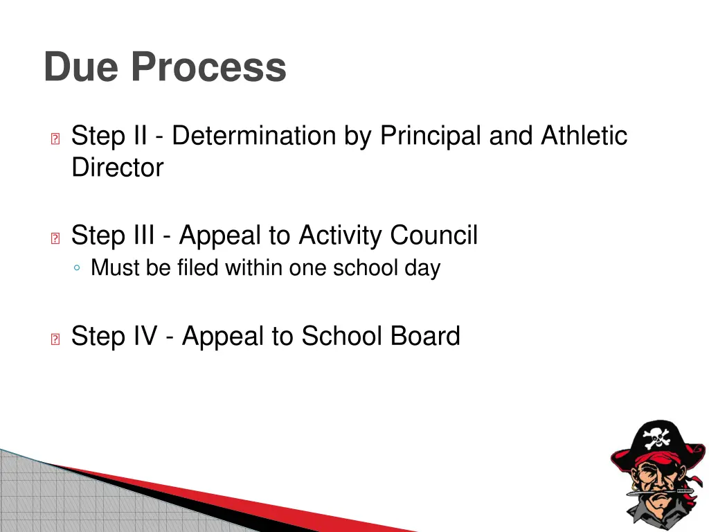 due process