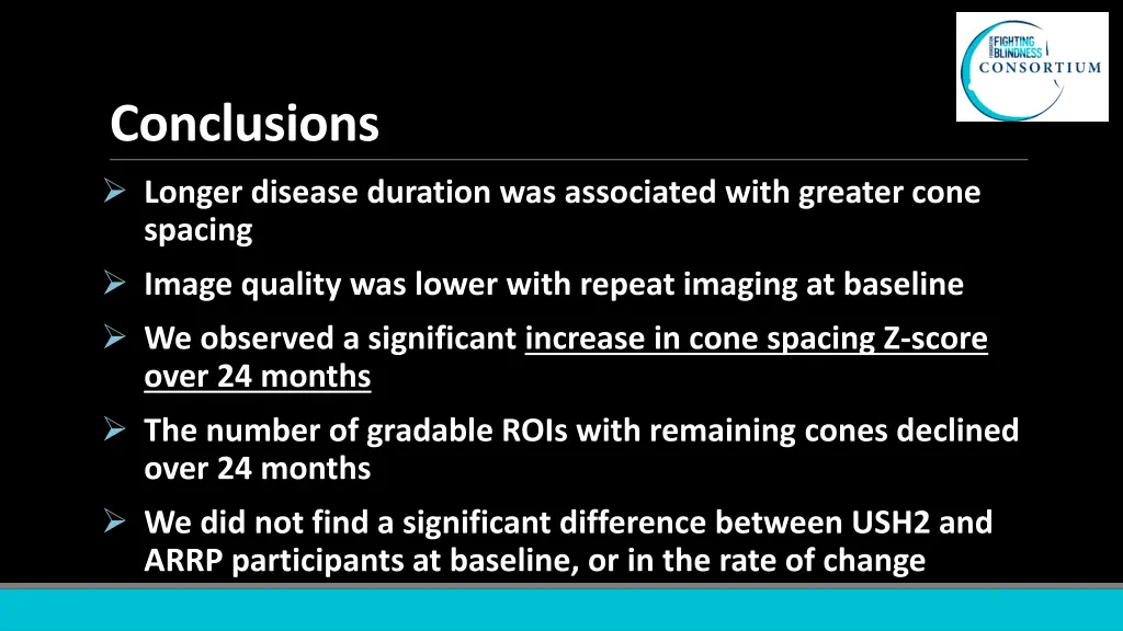 conclusions longer disease duration