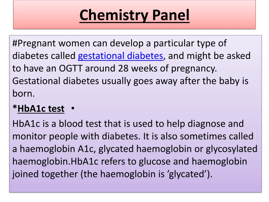 chemistry panel 1