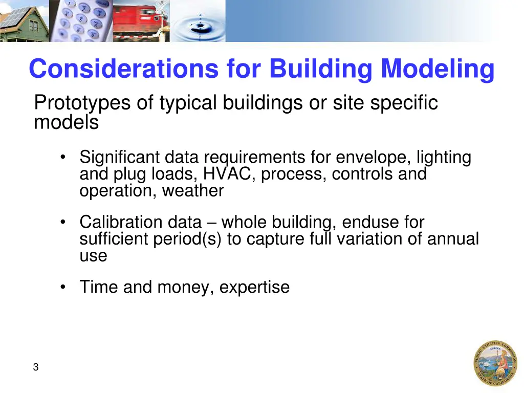 considerations for building modeling prototypes