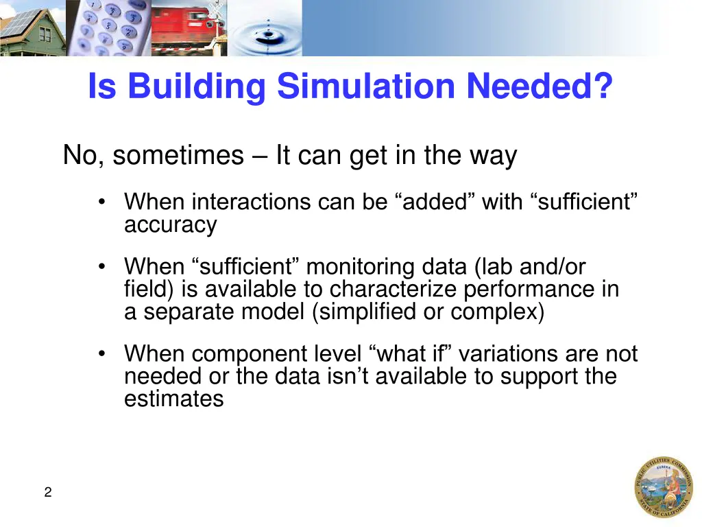 is building simulation needed 1