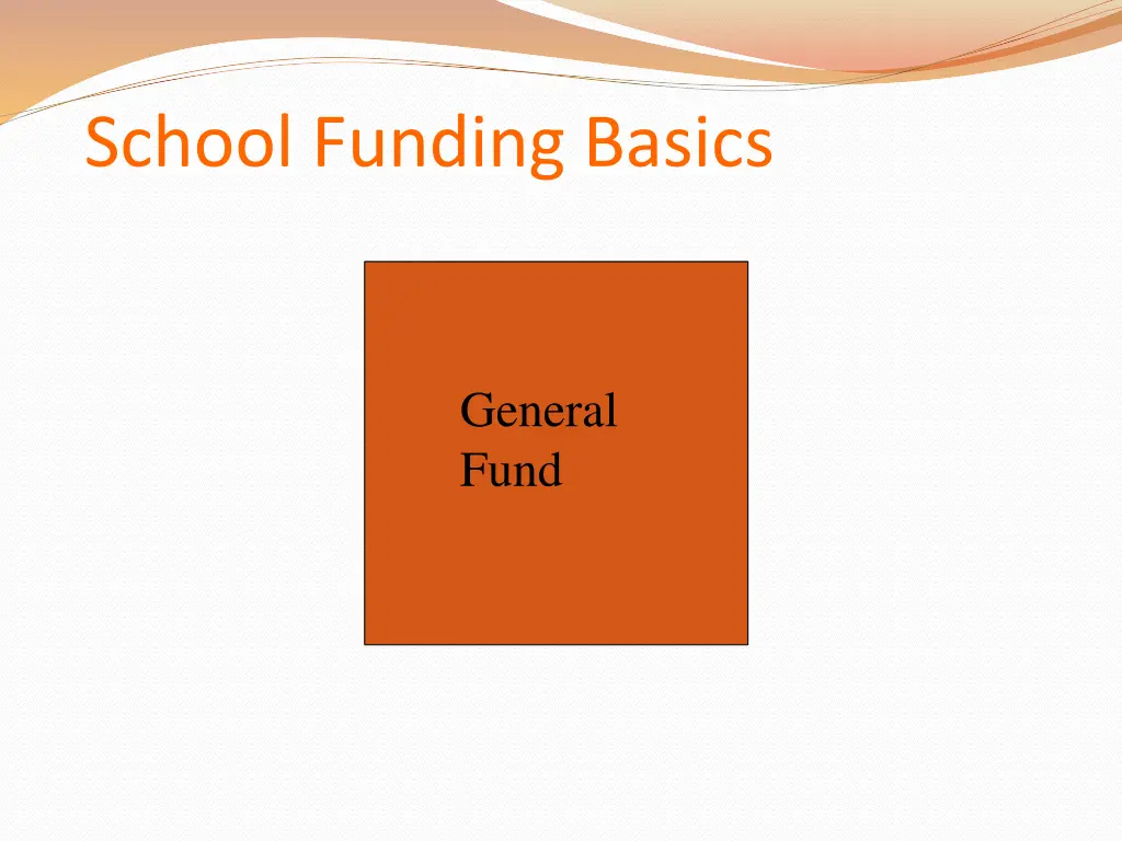 school funding basics