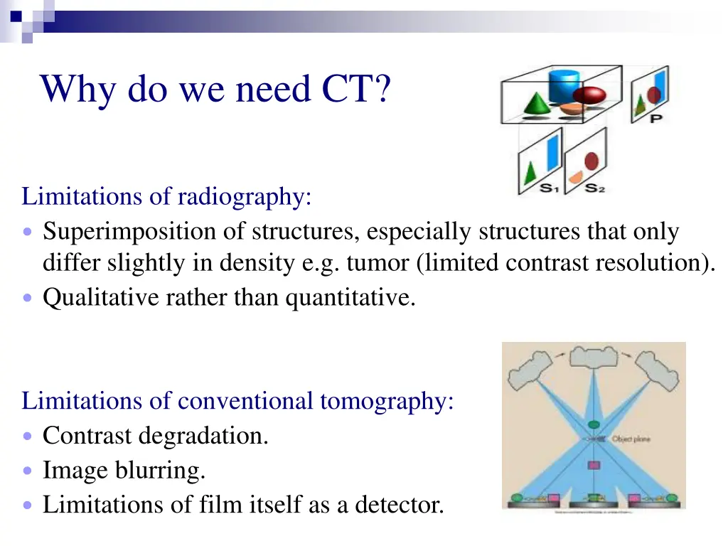 why do we need ct