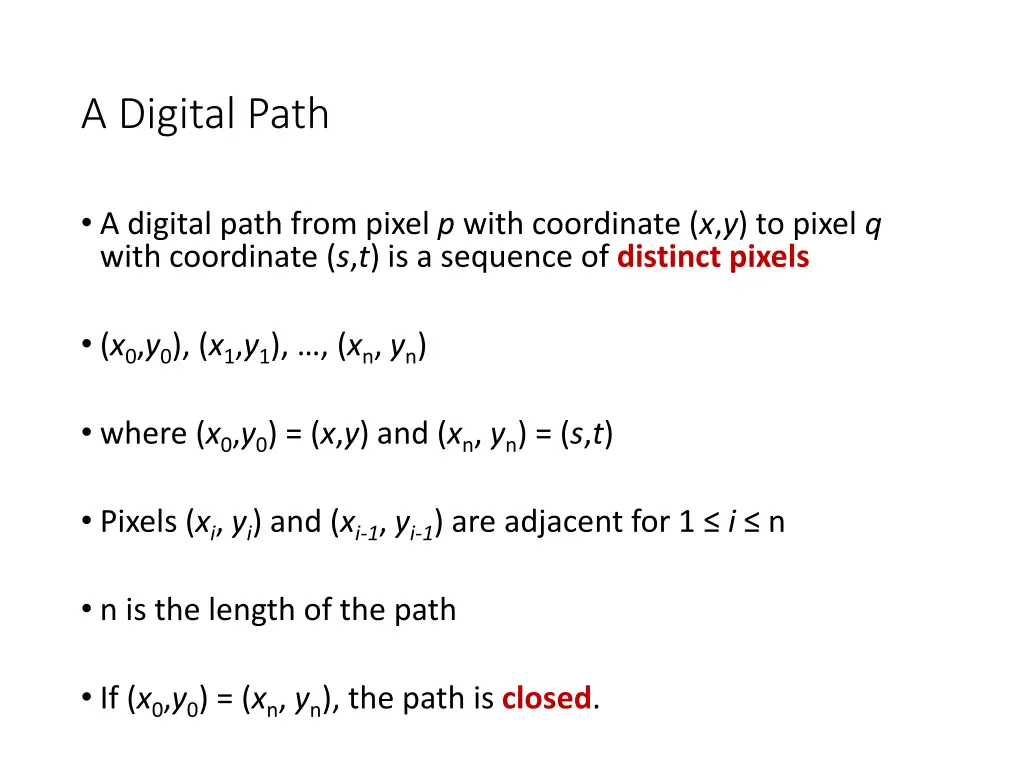 a digital path