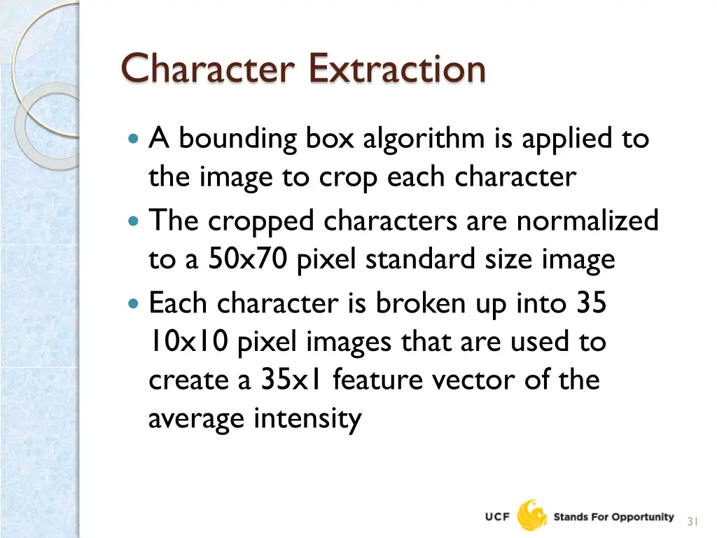 character extraction