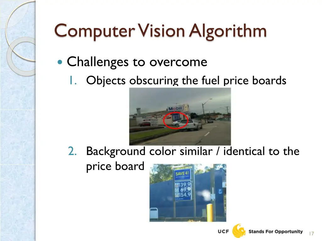 computer vision algorithm 1