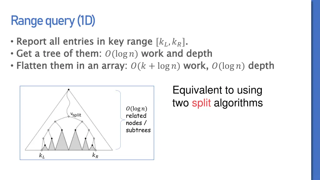 range query 1d