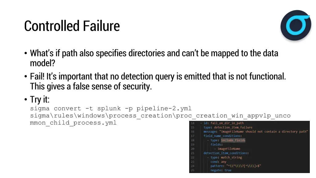 controlled failure