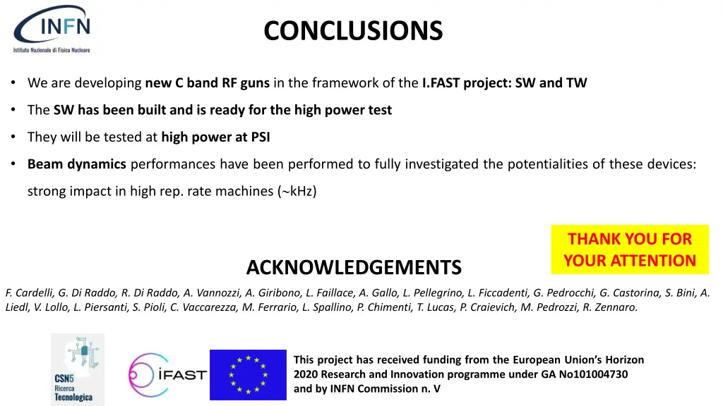 conclusions