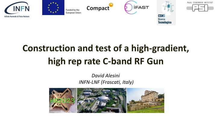 construction and test of a high gradient high