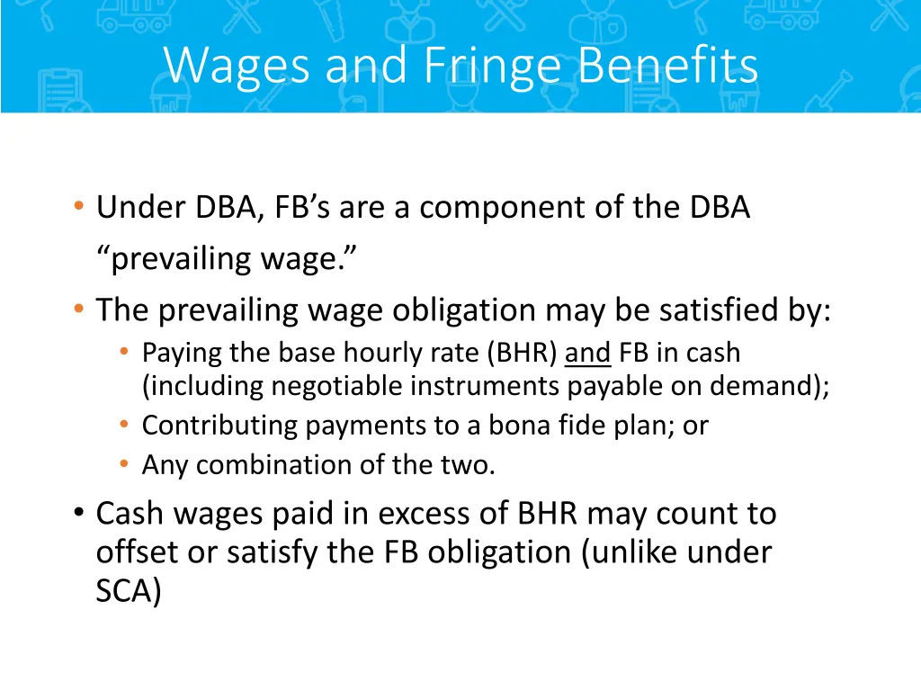 wages and fringe benefits 1
