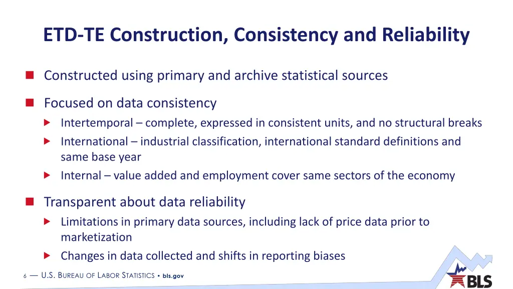 etd te construction consistency and reliability
