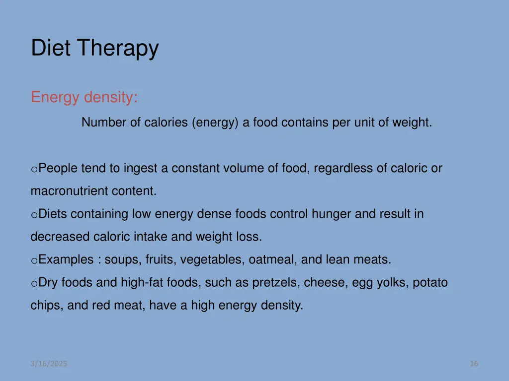 diet therapy 3