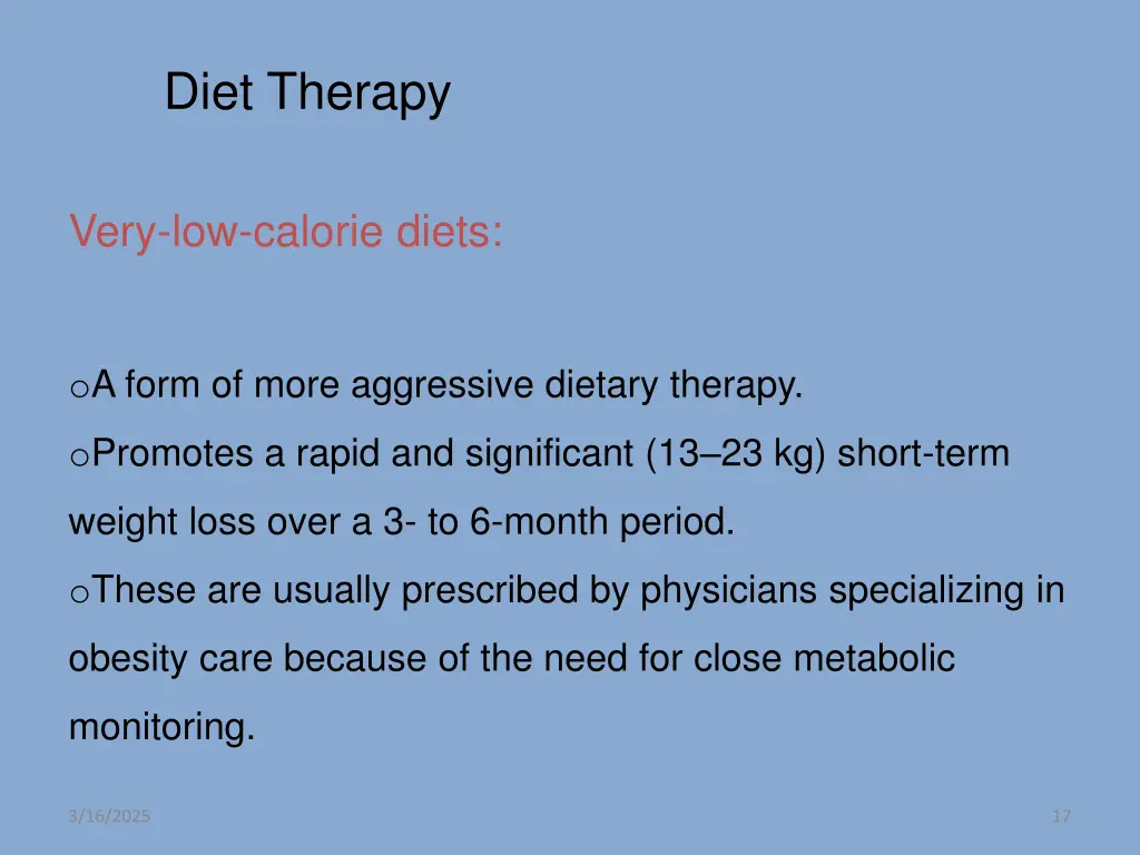 diet therapy 4