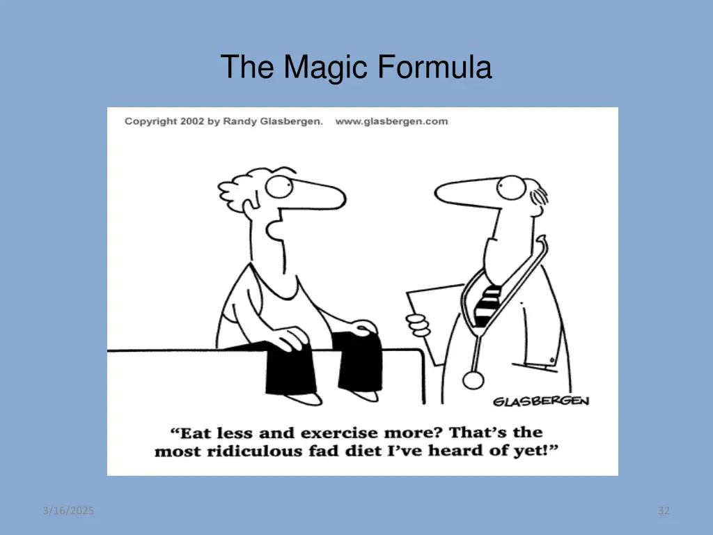 the magic formula