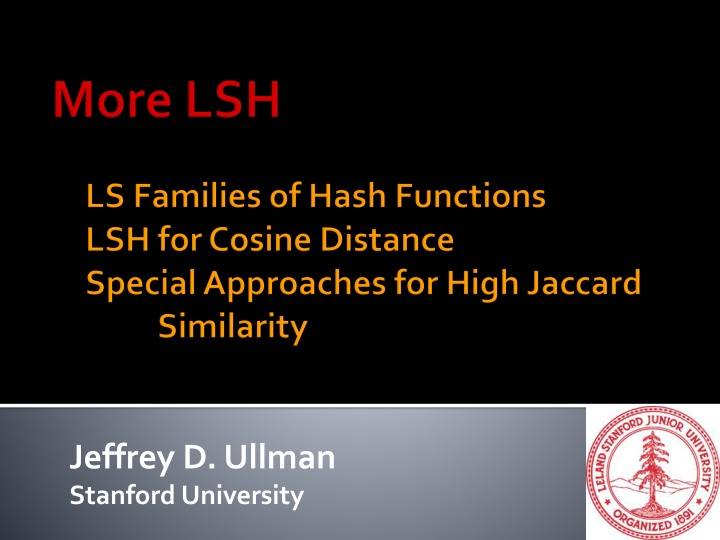 jeffrey d ullman stanford university