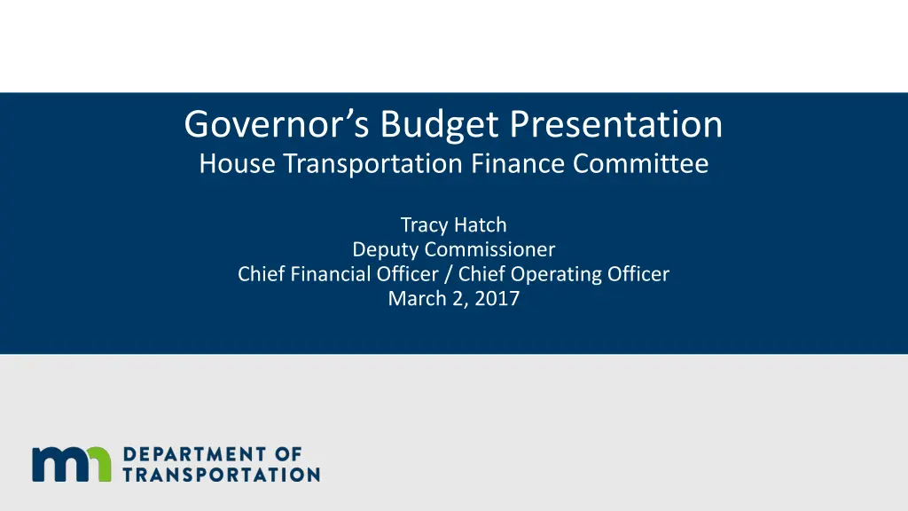 governor s budget presentation house 1