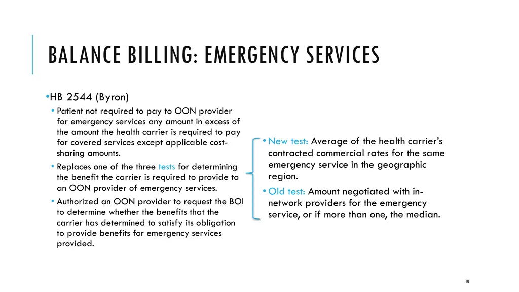 balance billing emergency services 1