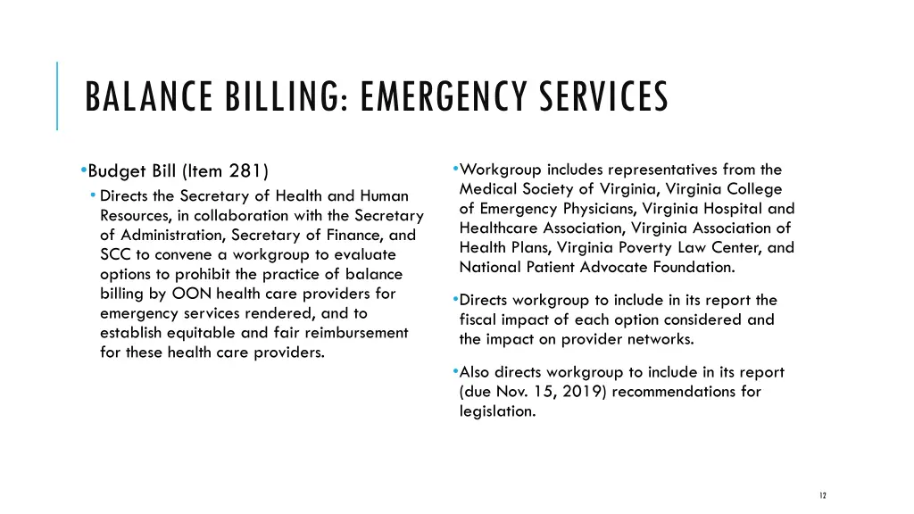 balance billing emergency services 3