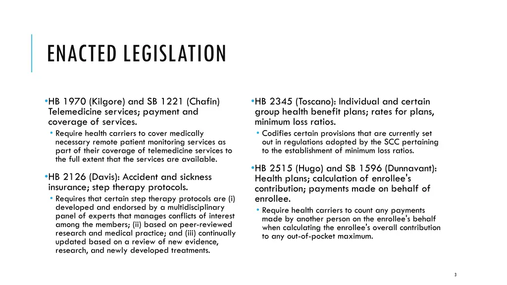 enacted legislation 1