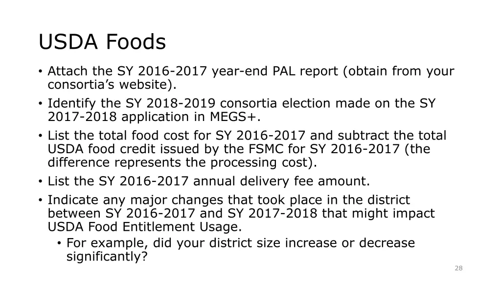 usda foods