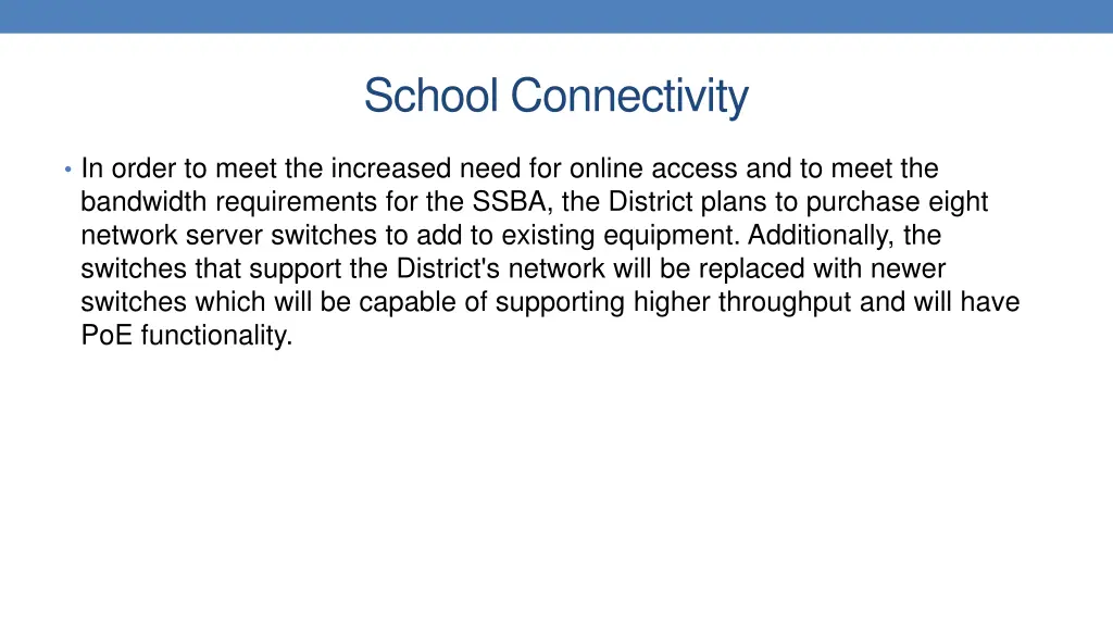 school connectivity