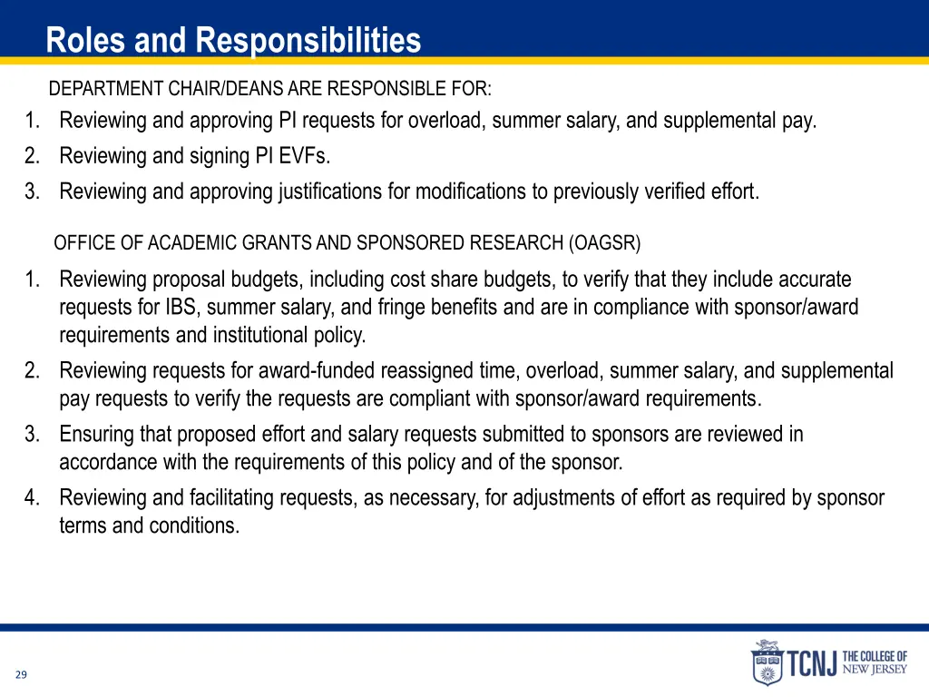 roles and responsibilities 1