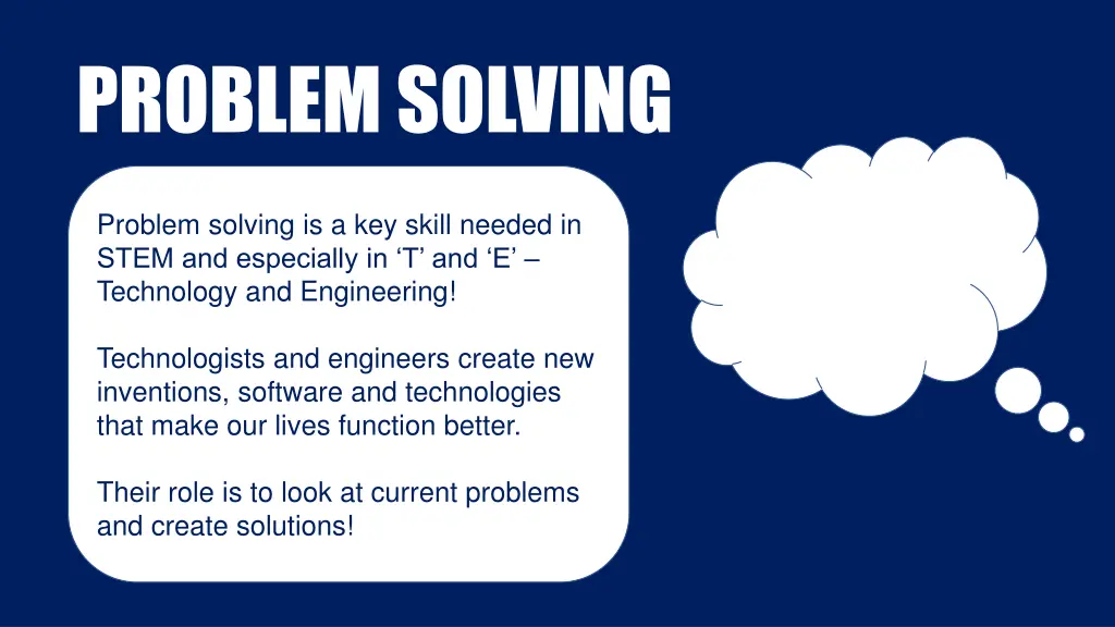 problem solving