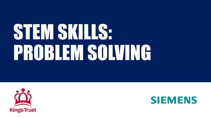 stem skills problem solving