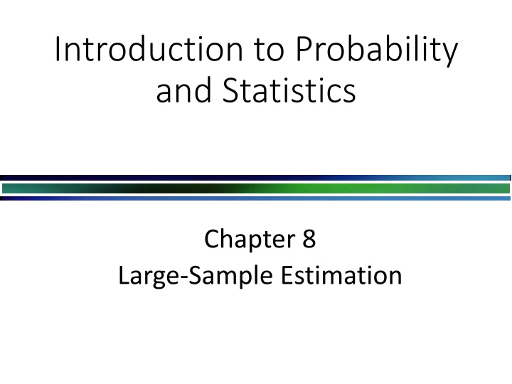 introduction to probability and statistics
