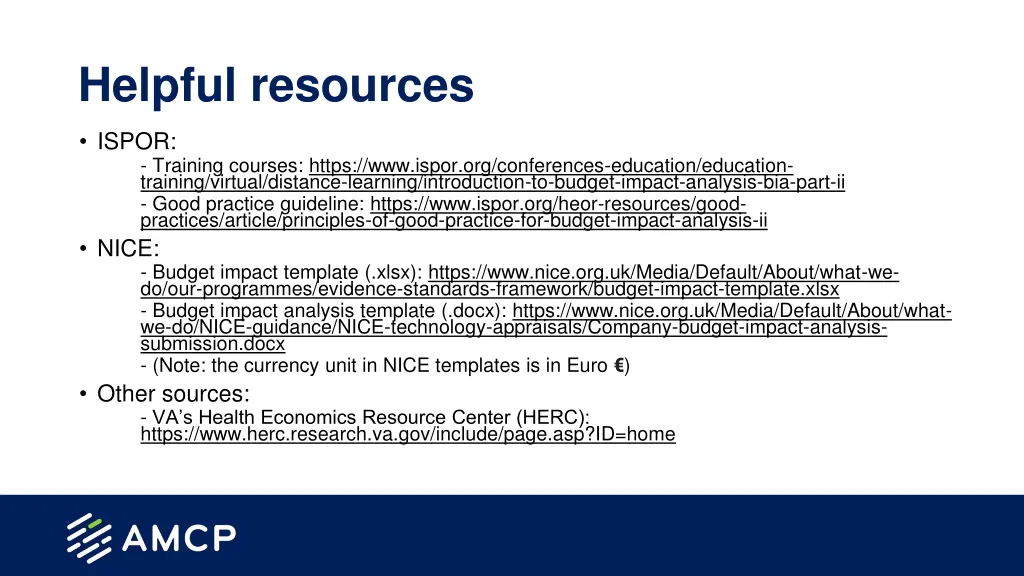helpful resources 1
