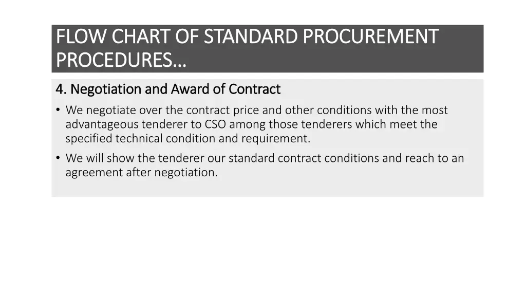 flow chart of standard procurement flow chart 3