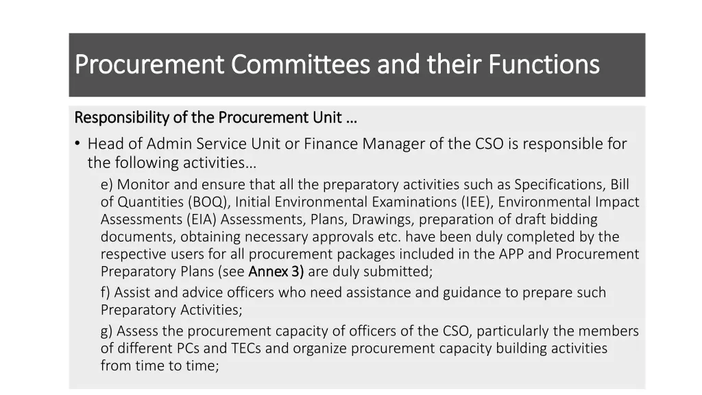 procurement committees and their functions 3