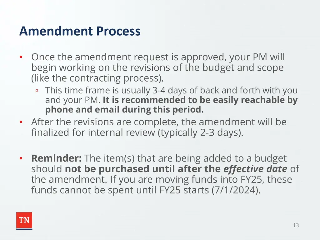 amendment process