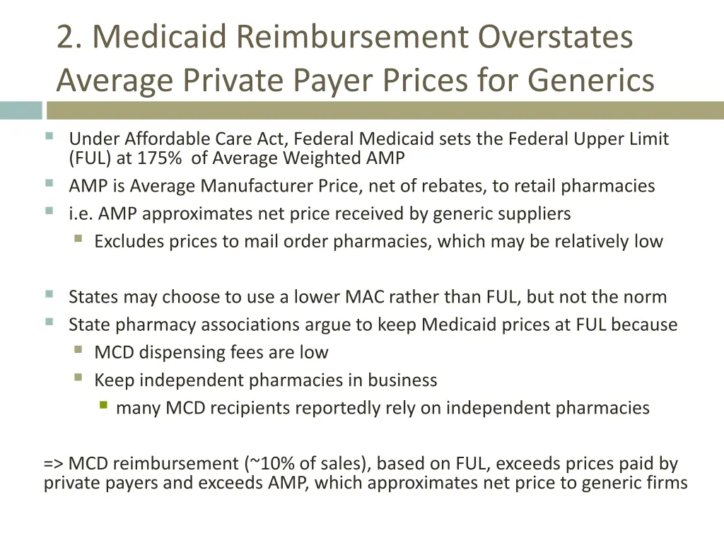 2 medicaid reimbursement overstates average