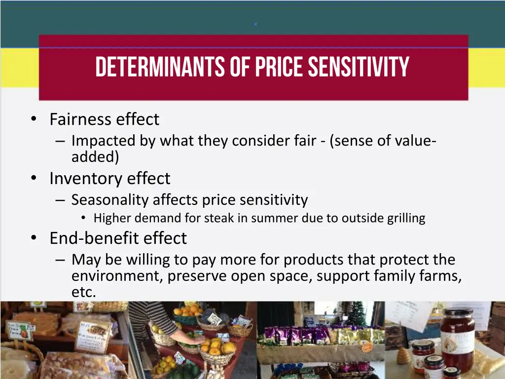 fairness effect impacted by what they consider