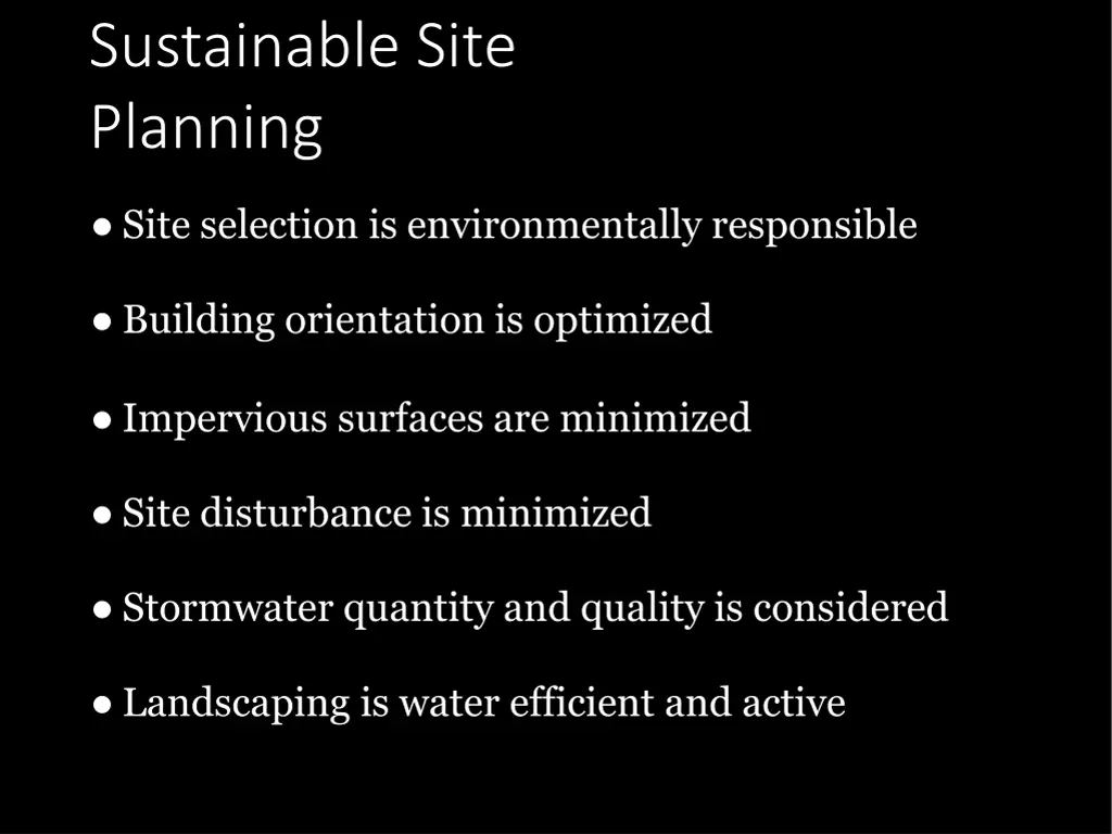 sustainable site planning 4