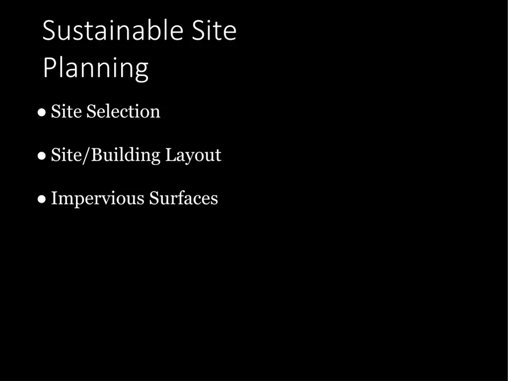 sustainable site planning 5