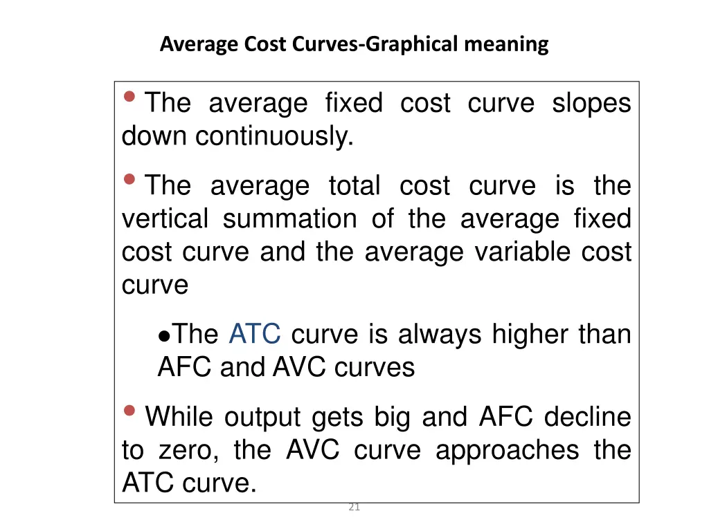 average cost curves graphical meaning the average