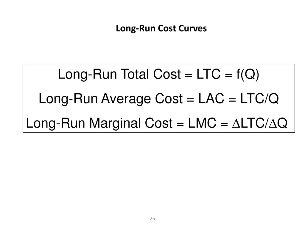 long run cost curves 2