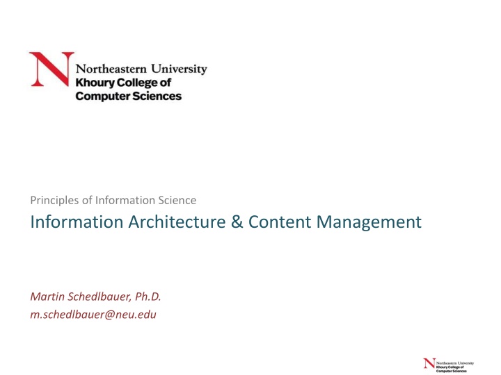principles of information science information